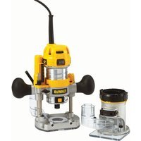 DeWalt 1/4in Combination Plunge & Fixedbase Router 230V