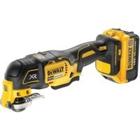 DeWalt 18V Xr Bl Oscillating Tool 1 x 4.0AH Battery Charger & Kitbox DCS355m1-G