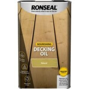 Ronseal Decking Oil 5L Natural Brown