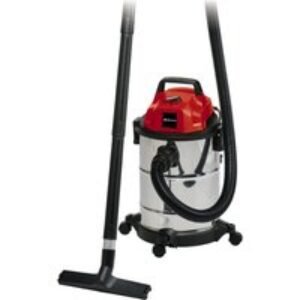 Einhell TC-VC 1820S 20 Litre Stainless Steel Wet & Dry L Class Vacuum 1250W