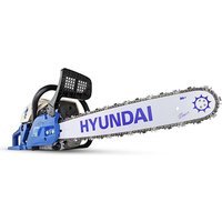 Hyundai 62cc 20″ Petrol Chainsaw, 2-Stroke Easy-Start HYC6200X