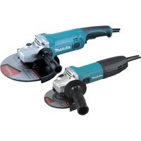 Makita DK0056Z1/1 230mm and 115mm Angle Grinder Twin Pack 110V