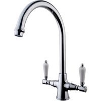 Benchmarx Riom Monobloc Kitchen Sink Mixer Tap Chrome