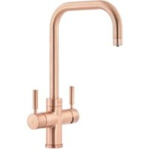 Abode Protex 3 in 1 Instant Hot Water Mono Bloc Kitchen Mixer Urban Copper