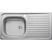 Leisure Linear 1 Bowl Inset Stainless Steel Kitchen Sink