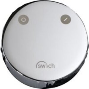 Abode AT2054 Swich Diverter Valve Round Handle with High Resin Filter Chrome