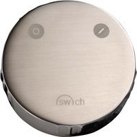 Abode AT2051 Swich Diverter Valve Round Handle with Classic Filter Brushed Nickel