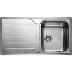 Leisure Albion 1 Bowl Inset Stainless Steel Kitchen Sink