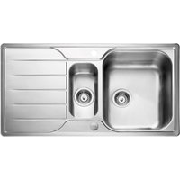 Leisure Albion 1.5 Bowl Inset Stainless Steel Kitchen Sink