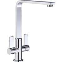 Abode Quantic Dual Lever Monobloc Tap Chrome AT2070