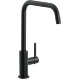 Abode Althia Single Lever Monobloc Kitchen Mixer Tap Matt Black AT1270