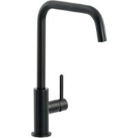 Abode Althia Single Lever Monobloc Kitchen Mixer Tap Matt Black AT1270