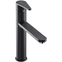 Abode Prime Single Lever Kitchen Mixer Tap Matt Black AT2104