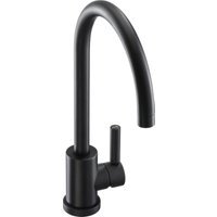 Abode Atlas Single Lever Monobloc Kitchen Mixer Tap Matt Black AT2101