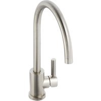 Abode Atlas Single Lever Monobloc Kitchen Mixer Tap Brushed Nickel AT1093