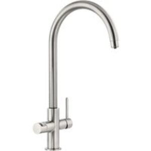 Abode Prothia Slimline 3 in 1 Hot Water Tap And Filter Brushed Nickel