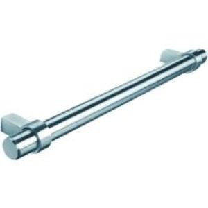 Ringed Bar Handle (Stainless Steel Effect) 192mm Centre