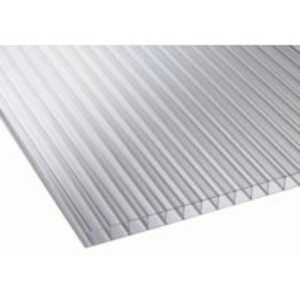 10mm Clear Multiwall Polycarbonate Sheet - 2000 x 700mm