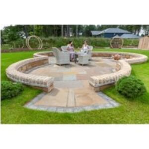 Marshalls NS2101100 Indian Sandstone Brown Multi 915 x 610 x 18mm