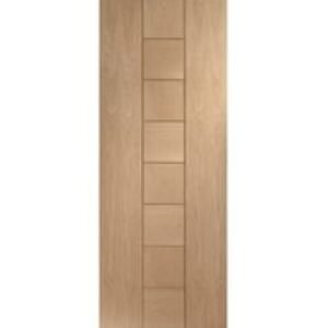 XL Joinery Messina Oak 8 Panel Un-finished Internal Door - 1981 x 686mm