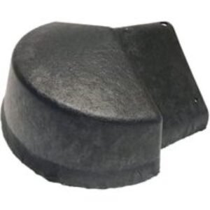 Envirotile Plastic Lightweight Slate Grey Ridge to Apex Cover - 252 x 292 x 6mm