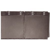 Envirotile Plastic Lightweight Dark Brown Double Tile – 365 x 630 x 12mm