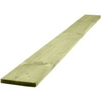 Green Treated Featheredge 2EX 22 x 125mm x 2.4m
