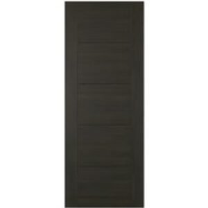 LPD Internal Vancouver 5 Panel Pre-Finished Smoked Oak Solid Core Door - 610 x 1981mm