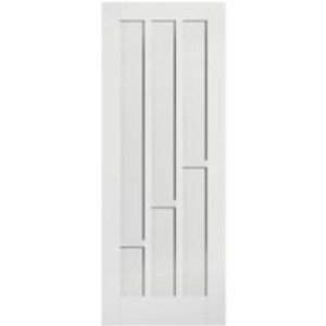 LPD Internal Coventry 6 Panel Primed White FD30 Fire Door - 762 x 1981mm