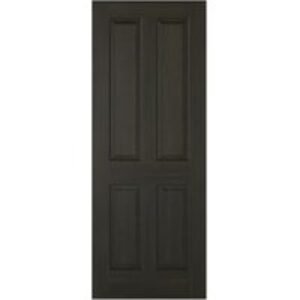 LPD Internal Regency 4 Panel Pre-Finished Smoked Oak FD30 Fire Door - 686 x 1981mm