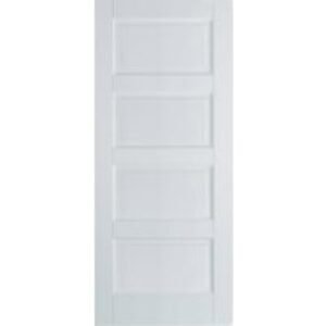 LPD Internal Contemporary 4 Panel Primed White FD30 Fire Door - 762 x 1981mm