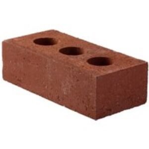 Marshalls Red Perforated Engineering Brick - 215 x 100 x 65mm