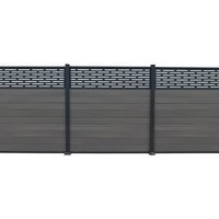 Piranha Composite Fence Horizontal Trellis