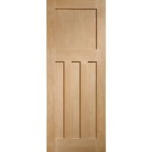 XL Joinery DX 1930s Classic Oak Un-finished Internal Door - 1981 x 686mm