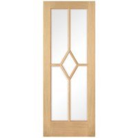 LPD Internal Reims 5 Lite Pre-Finished Oak Solid Core Door – 762 x 1981mm