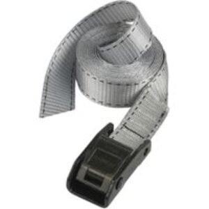 Master Lock Grey Lashing Strap - 5m x 25mm