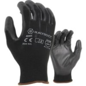 Blackrock PU Coated Lightweight Gripper Gloves - Size 10/XL - Pack of 6