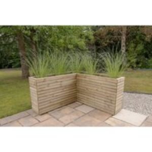 Forest Garden Linear Corner Planter 850 x 1600 x 1600mm