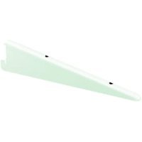 Twin Slot White Shelf Bracket - 220mm