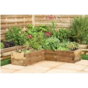 Forest Garden Caledonian Corner Planter 280 x 1310 x 1310mm