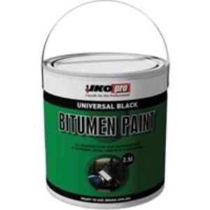IKOpro Black Bitumen Paint - 2.5L