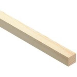 Cheshire Mouldings Pine Stripwood - 12 x 12 x 2400mm