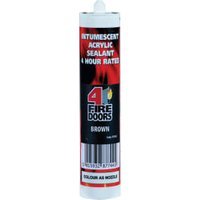 4FireDoors Intumescent & Acoustic Acrylic Sealant – Brown 310ml