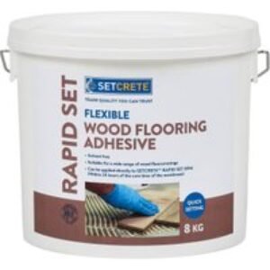 Setcrete Flexible Wood Flooring Adhesive - 8kg