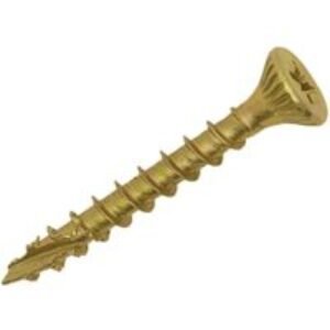 Optimaxx PZ Countersunk Passivated Double Reinforced Wood Screw - 5 x 40mm - Pack of 200