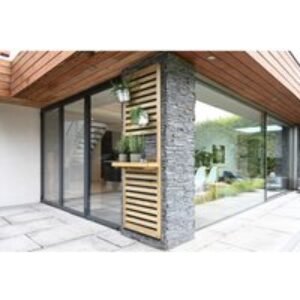 Slatted Wall Planter 1 Shelf 1800 x 600 x 35mm Home Delivered
