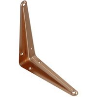 London Bright Copper Shelf Bracket – 100 x 75mm
