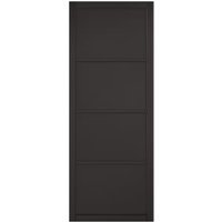 LPD Internal Soho 4 Panel Primed Black Solid Core Door – 686 x 1981mm