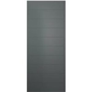 JCI Ultimate Oslo Grey External Hardwood Door with Handle - 1981 x 762mm