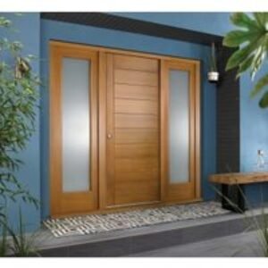 JCI Ultimate Oak Door Frame with Double Sidelite - 2079mm x 2238mm